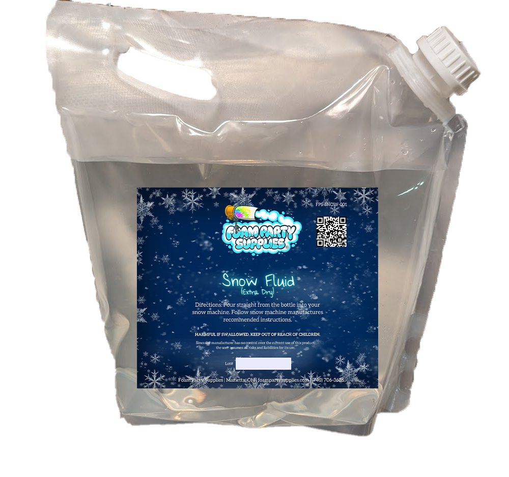 Snow Solution (Extra Dry) Foam Party Supplies