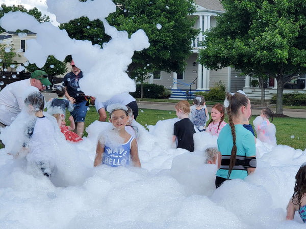 Decoración de fiesta de espuma: transforma tu espacio en un país de las maravillas burbujeante